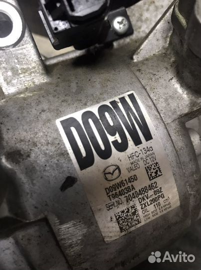Компрессор ac кондиционера mazda cx3 2 demio