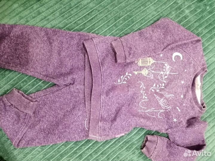 Спортивный костюм, худи утепленная, джемпер