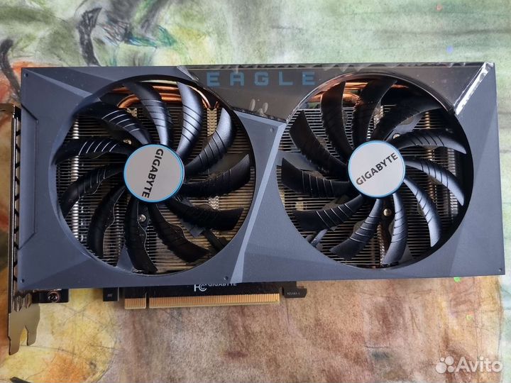 Видеокарта rtx 3060ti gigabyte eagle