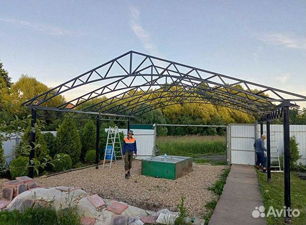 Навес каркас