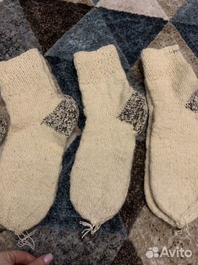 Шерстяные носки