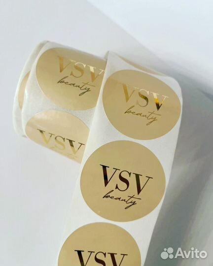 Наклейки с логотипом