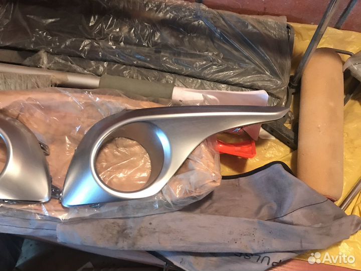 Накладка птф toyota highlander 2012г