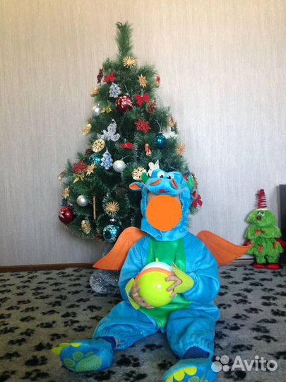 Новогодний костюм для мальчика Дракон
