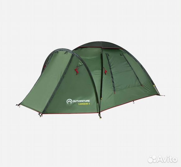 Палатка туристическая 3 местная новая