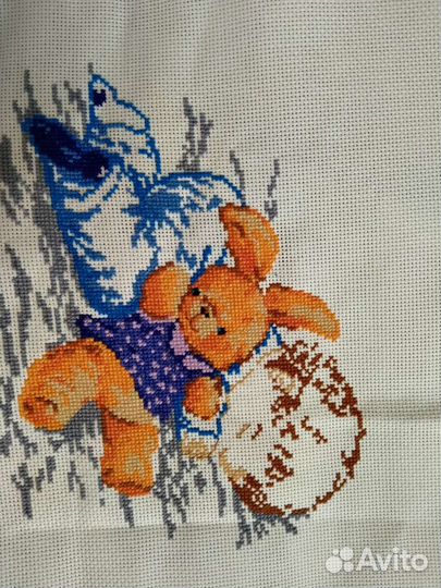 Метрика, ангелочки вышивка крестиком