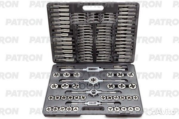 Набор метчиков и плашек 110 пр: метрических M2