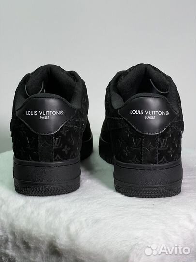 Louis Vuitton X Nike Air Force 1 Low Black