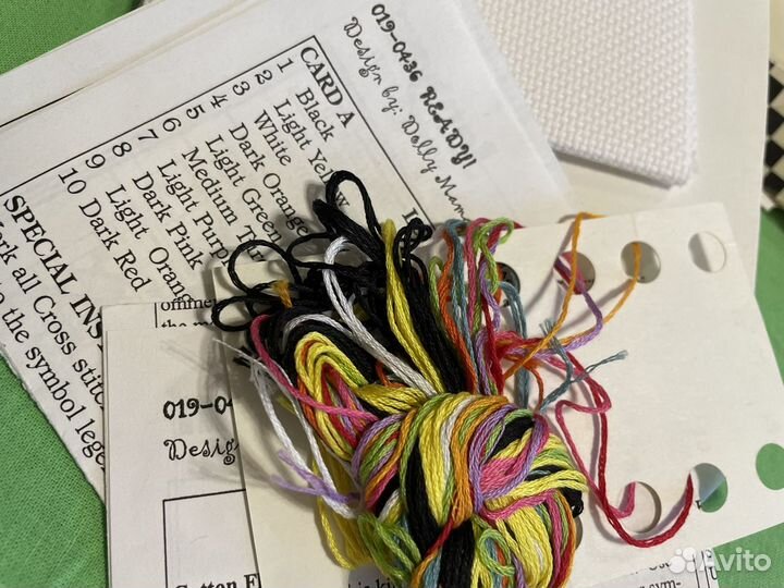 Раритетный набор для вышивания крестом Janlynn