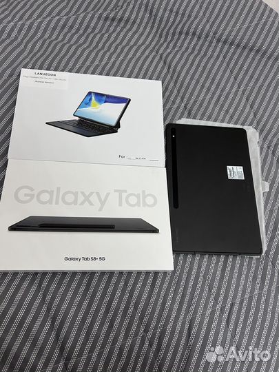 Планшет Samsung Galaxy Tab S8+ (2022),256 гб+чехол