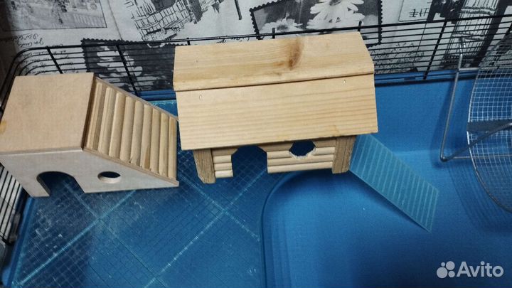 Двухъярусная клетка для хомяков или крыс