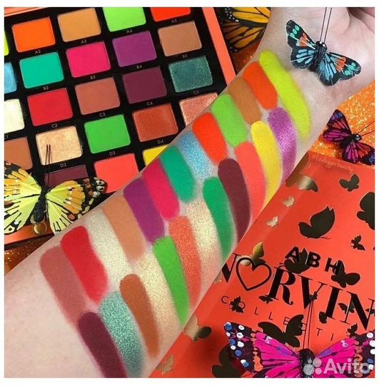 Палетка теней ABH norvina pro vol 3