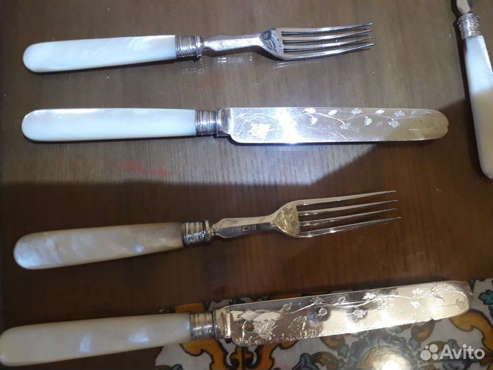 Ложки вилки и ножи винтаж