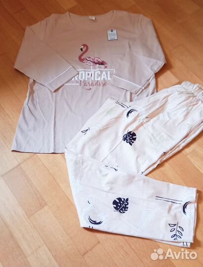 Верх от пижамы начес 52-54/дом. комплект