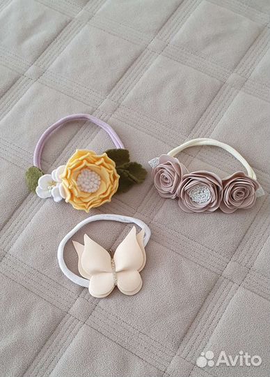 Повязки для девочки ручной работы