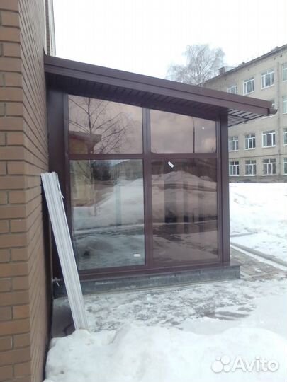 Остекление крыльца