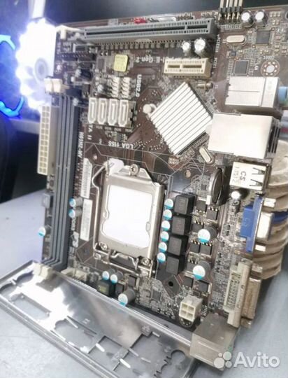 Материнская плата mITX S1155 ECS H61H2-MV