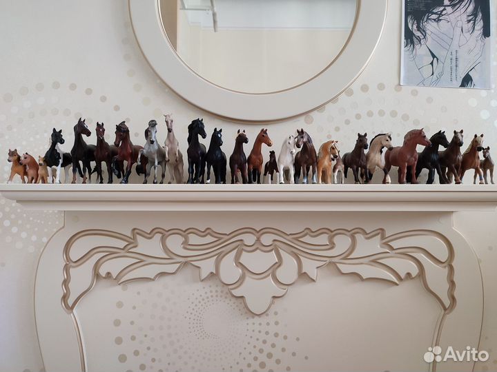 Фигурки шляйх, коллекта (лошади, всадники,конюшни