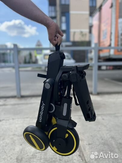 Трехколесный велосипед коляска