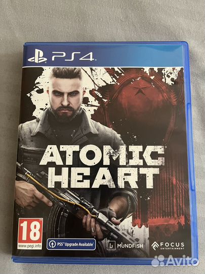 Atomic heart ps4 диск