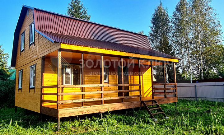 Дача 85 м² на участке 6 сот.