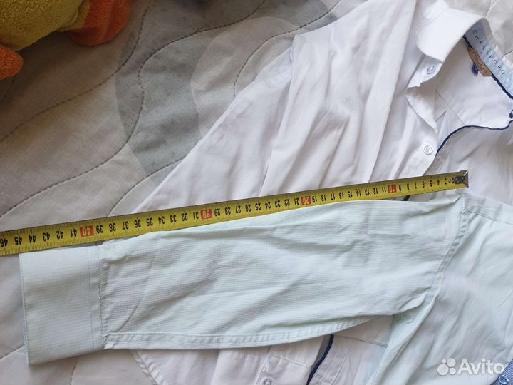 Рубашки школьные 128