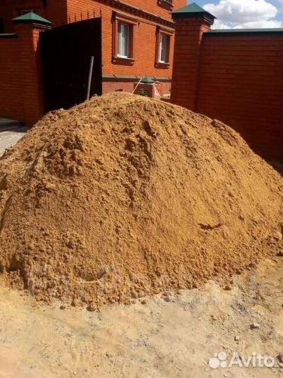 Песок карьерный в наличии