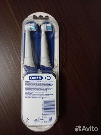 Насадки на зубную щетку oral-b io 4шт