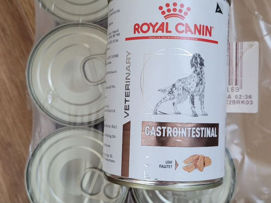 Royal canin gastrointestinal для собак паштет