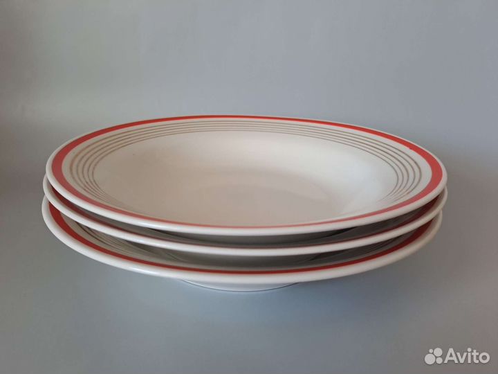 Тарелки суповые глубокие СССР вфз
