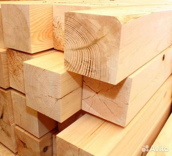 Брусок строганный лиственницы и другие пиломатериа