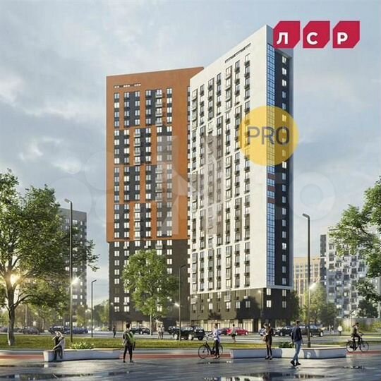 2-к. квартира, 52,7 м², 22/25 эт.