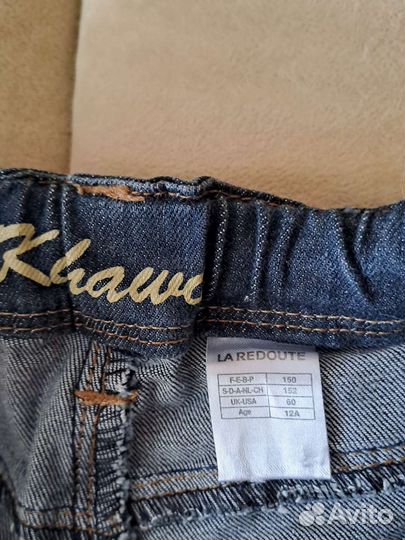 Джинсовые шорты для девочки 150, 12 лет