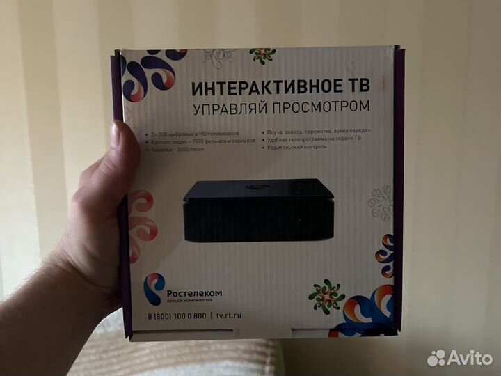Комплект интерактивного тв Ростелеком