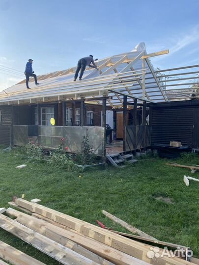 Крыша кровельные работы