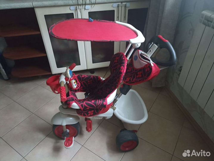 Детский трехколесный велосипед с 1 года