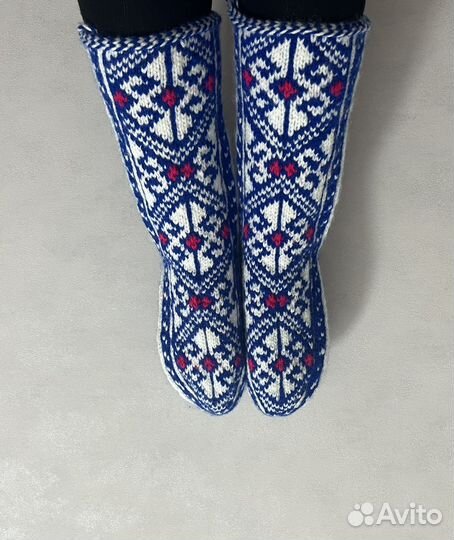 Джурабы Дагестанские, носки вязаные, джурабки