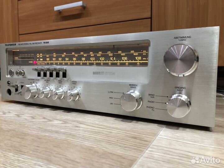 Усилитель стерео ресивер telefunken tr 350