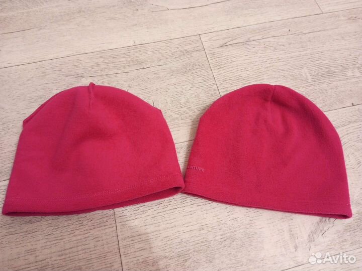 Шапки флисовые 2 шт, р 54