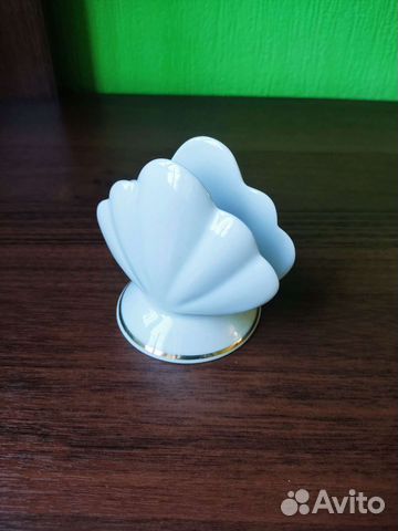 Салфетница ракушка белая