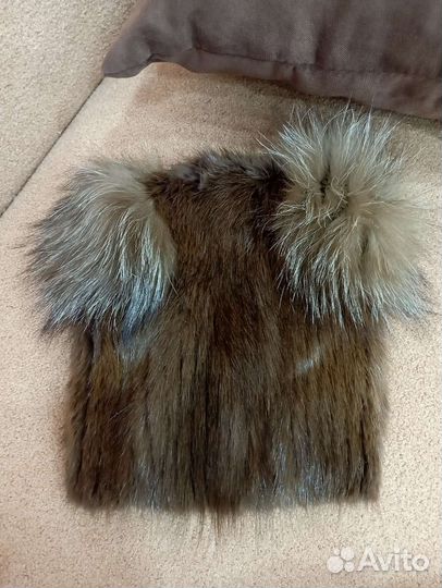 Шапка из норки женская
