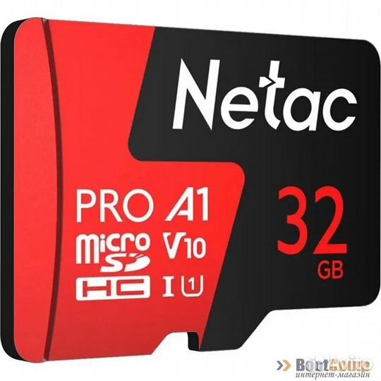 Память micro Secure Digital Card 32Gb Netac Extrem