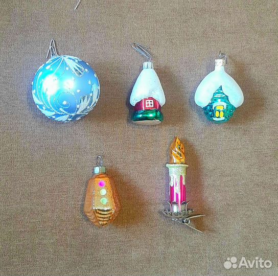 Елочные игрушки фабрика елочка, игрушки СССР