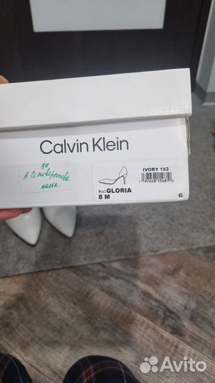 Туфли лодочки Calvin Klein