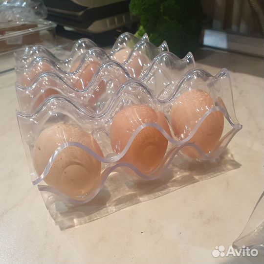 Набор подставок (3шт) для яиц пластик