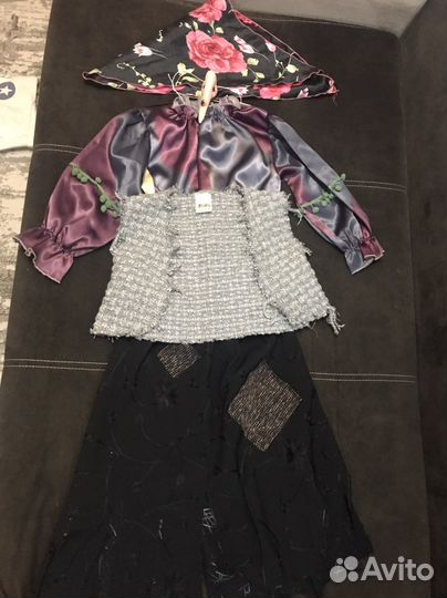 Костюм бабы яги детский