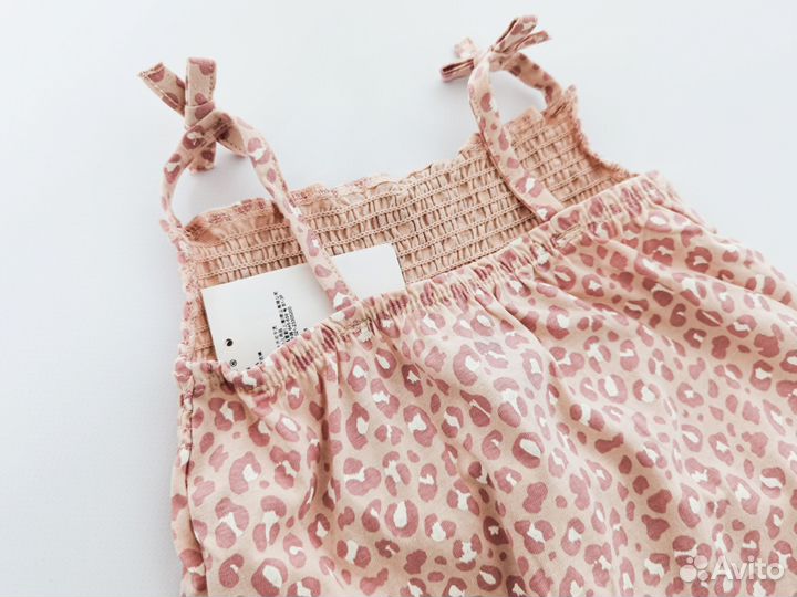 Комбинезон летний для девочки hm 74 новый