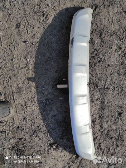 Накладка на бамперMitsubishi Outlander 2