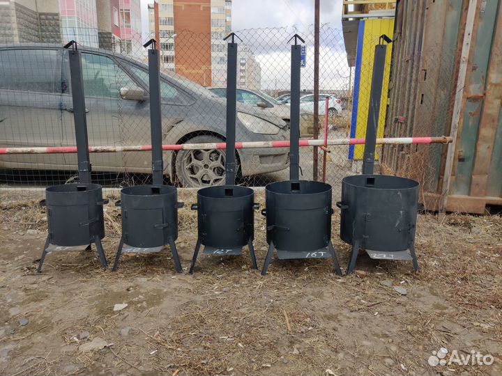 Узбекские чугунные казаны