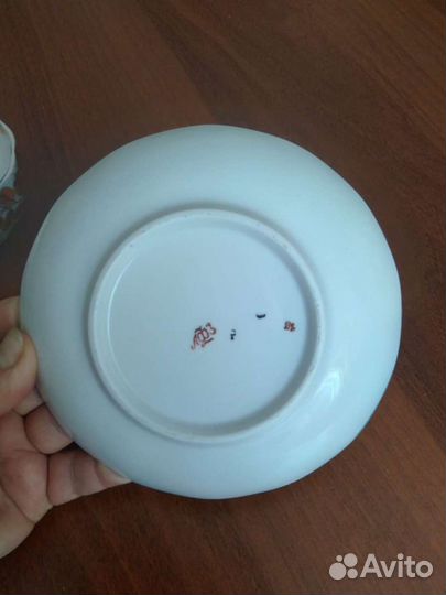 Чайная пара фарфор СССР